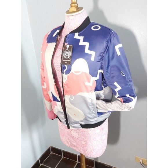 FRESH HOODS MEMPHIS TIK BOMBER JACKET NWT PUFFY MSRP $104.99 SZ M - Picture 2 of 9